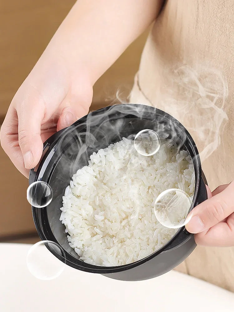 Ustensiles de cuisson multigrains, micro-ondes pour riz vapeur, bol de riz, qualité alimentaire, récipient de cuisson anti-brûlure, cuisine domestique La Cuisine de Mimi