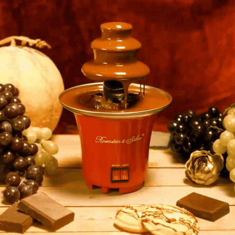 LUXS Mini 3-tier Fontaine de Chocolat Machine Fondue Chocolat pour
