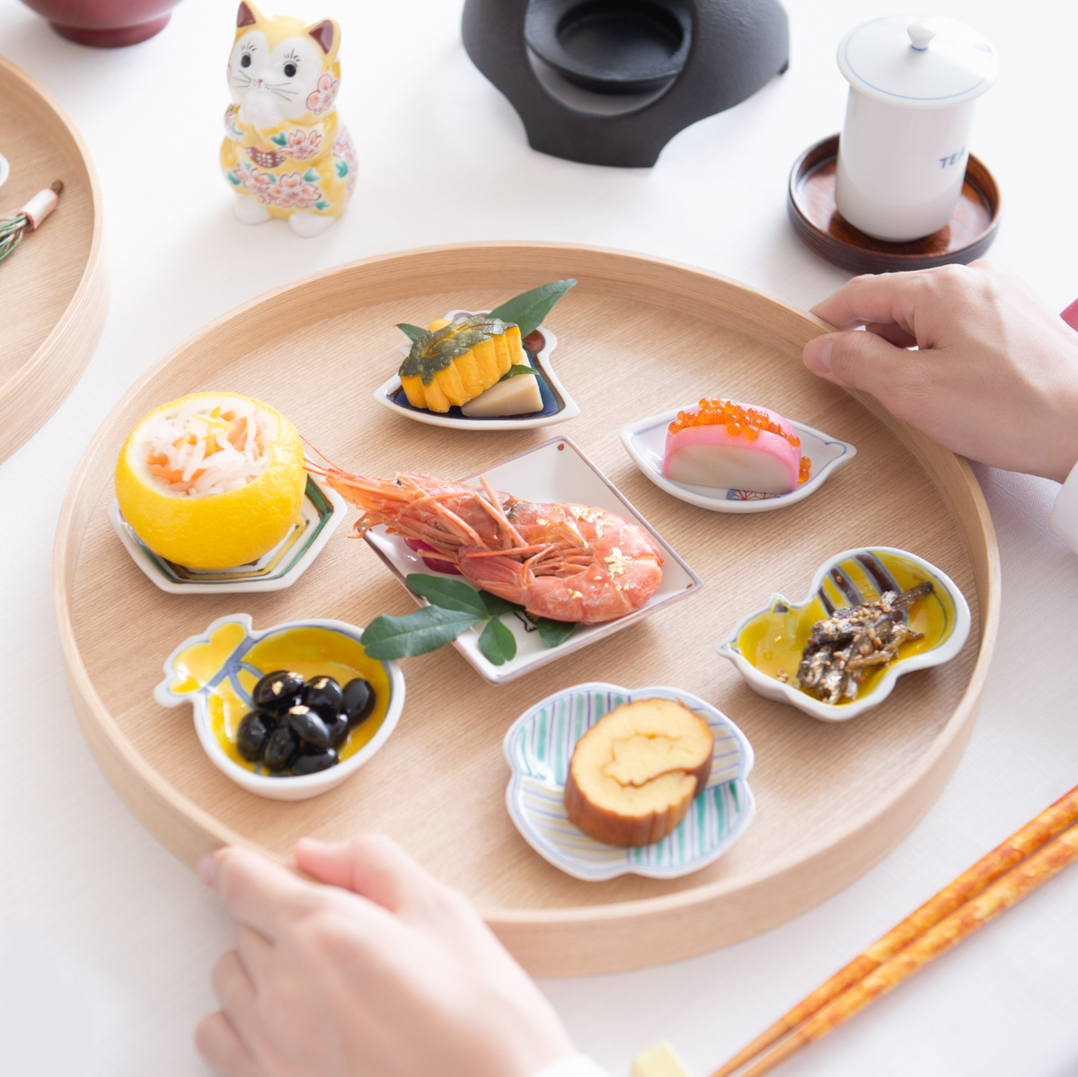 Table Setting #171  Bites of Blessings: Osechi Ryori on Elegant Small Plates 