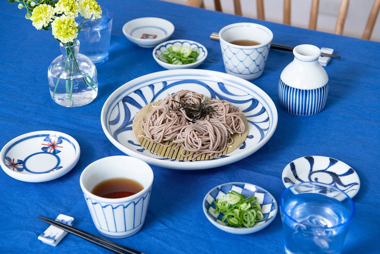 Table Setting #21 Cold Soba Noodles to Beat the Summer Heat