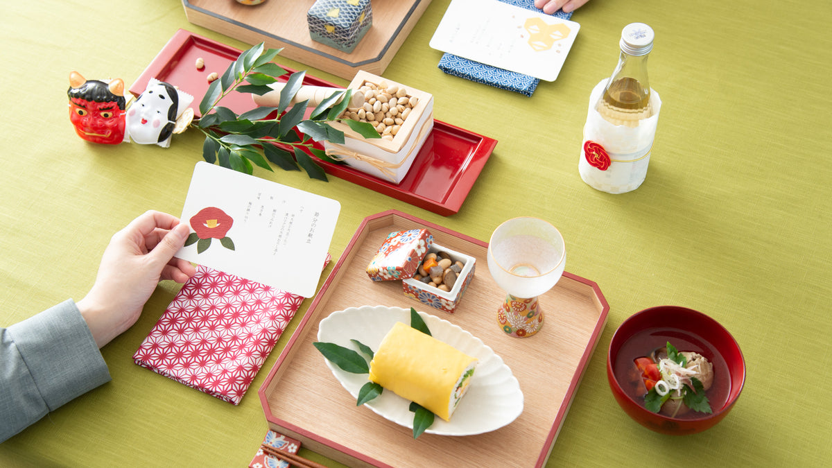 Table setting# 177 Setsubun: Celebrating Japan's Unique Springtime Festival