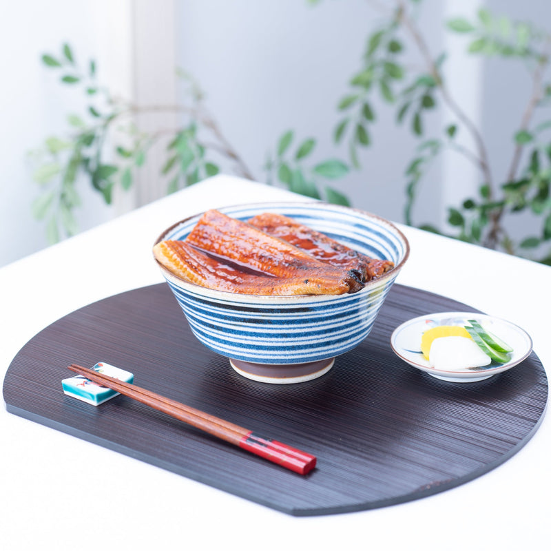 Nanpu Wave Mino Ware Donburi Bowl M - MUSUBI KILN - Handmade Japanese Tableware and Japanese Dinnerware