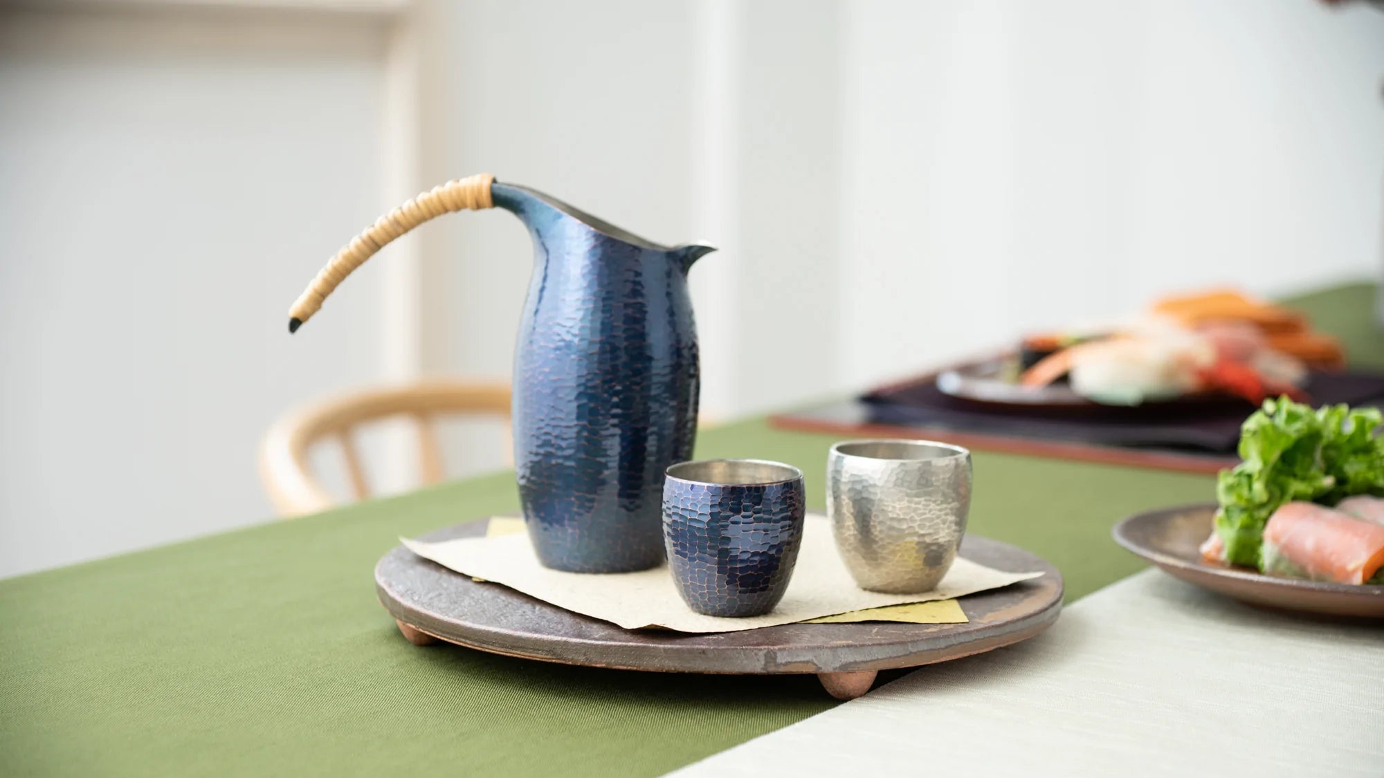 SPRING sushi set  Pottery and Poetry