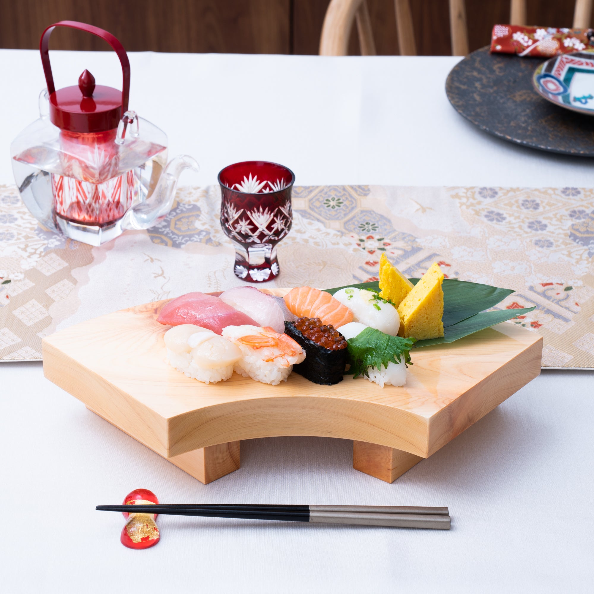 Fish tray. 2 in 1 Serving Plate Fish & Wooden Cutting Board. Sushi serving  board. Fish shaped plate. Fish plate. Wooden fish cutting board