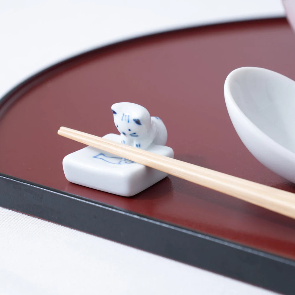 Animal-themed Ceramic Spoon Rest Kitchen Ladle and Spoon Holder - Elephant