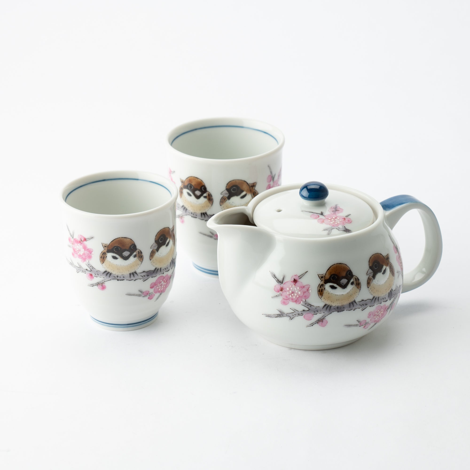 Handmade Ceramic Tea Set with Teapot and Cups by YomYomceramic