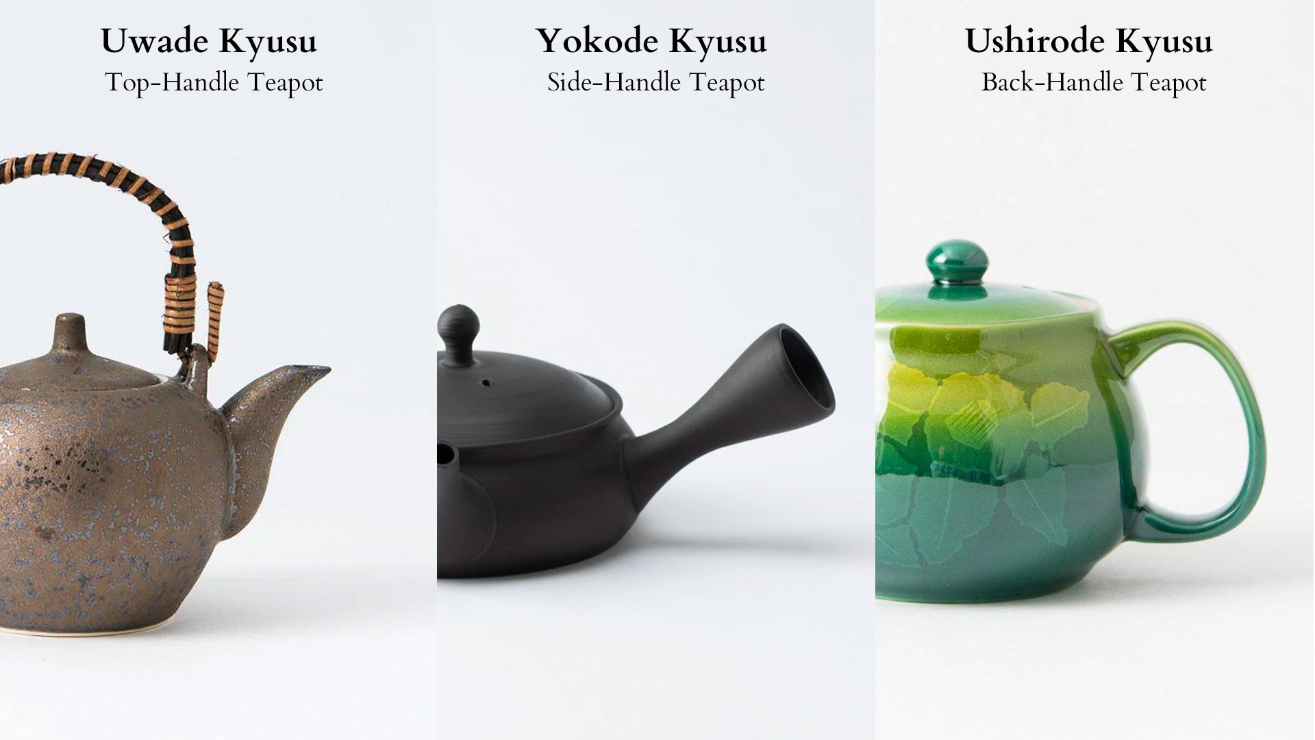 Guide for Japanese Tea Sets | MUSUBI KILN | Handmade Japanese