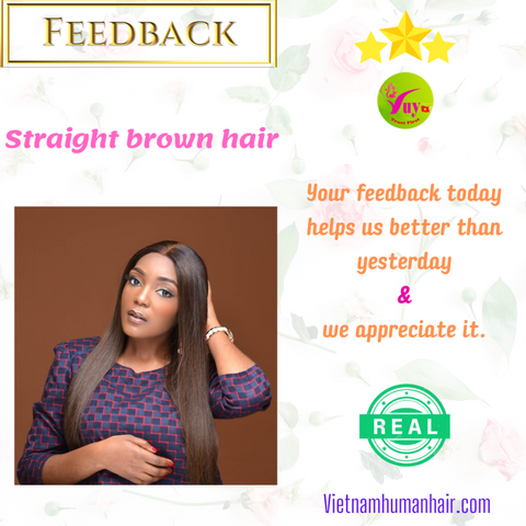 Review from straight hair