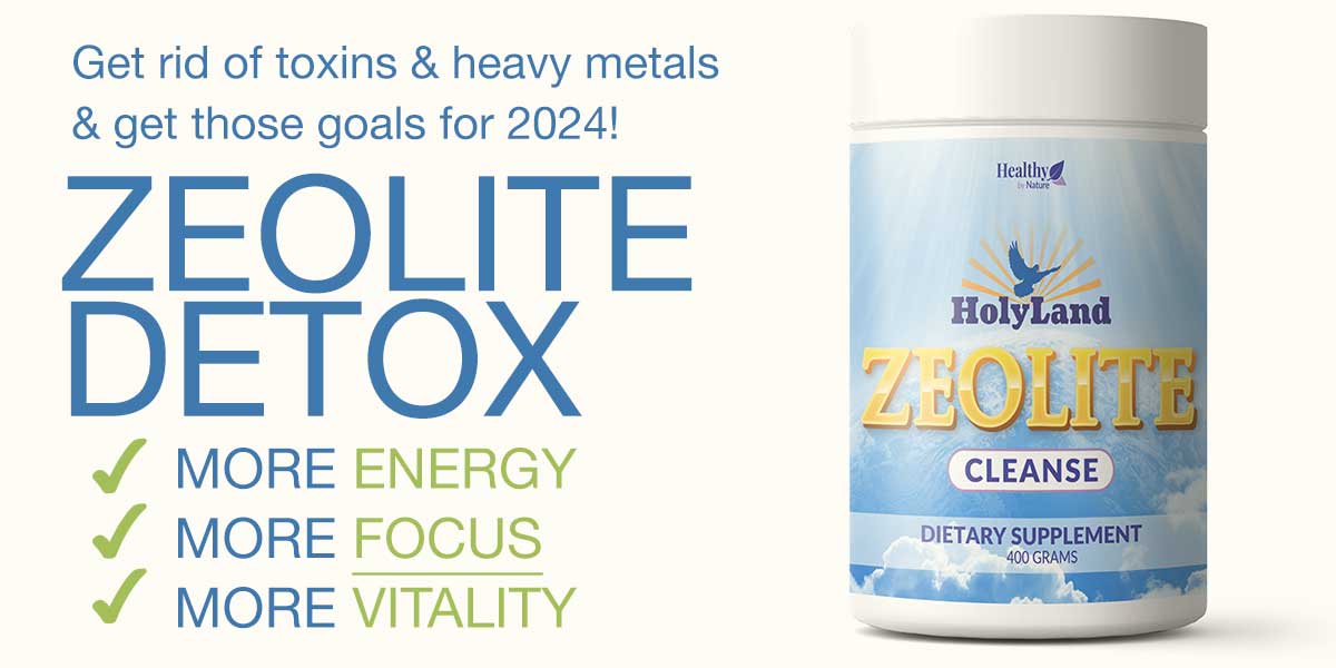 Zeolite detox for new year's resolution weight loss, energy