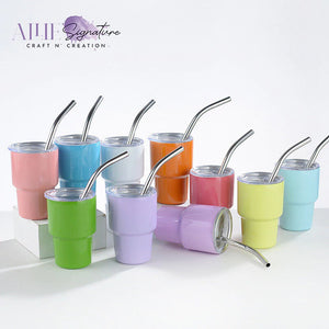 Mini Tumbler with Straw - AllieSignature