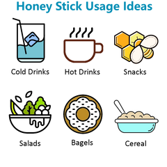 honey stick usage ideas