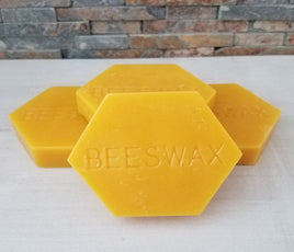 1 ounce Beeswax Bar(s) - 100% Natural - Choose 1, 5, 10, 25, or 100 bars