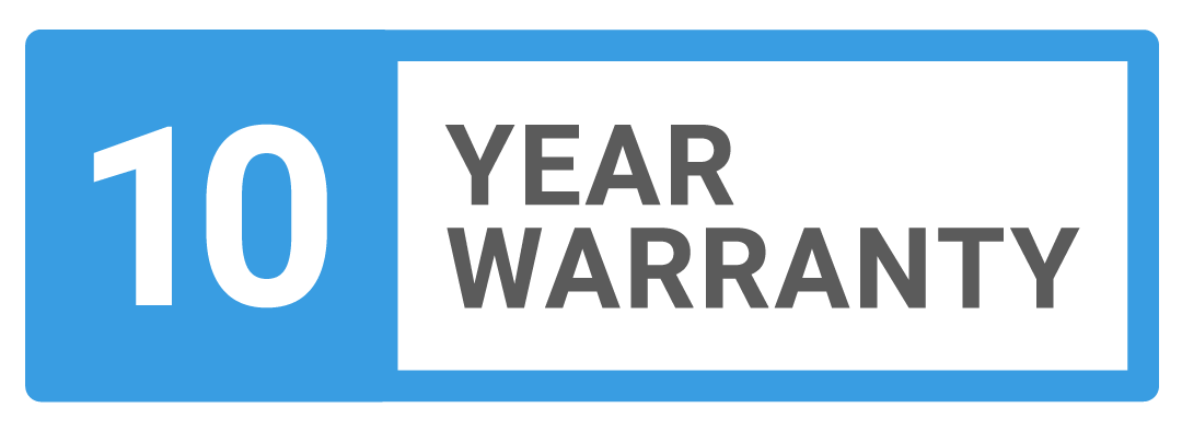 10 year warranty