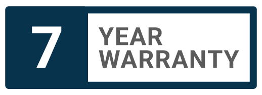 7 year warranty