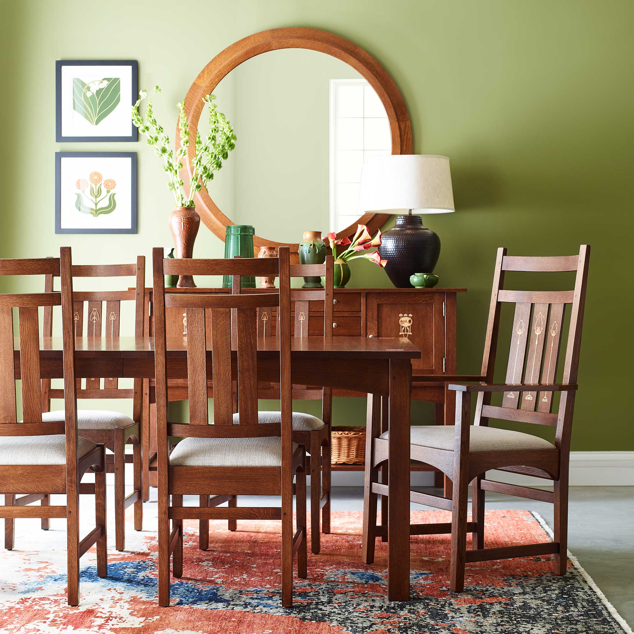 Park Slope Trestle Dining Table – Stickley Brand