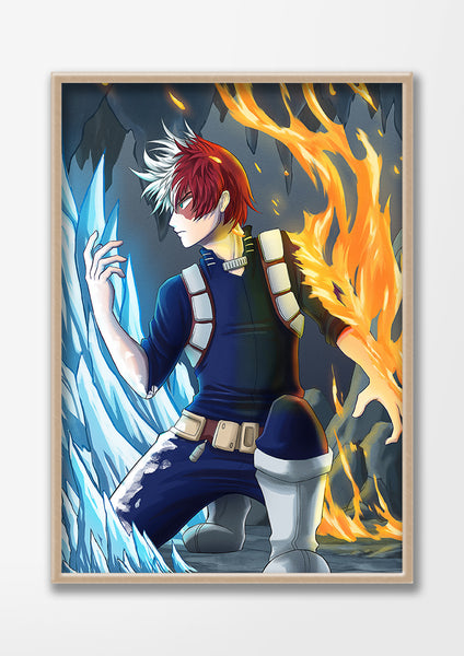 todoroki print abz art