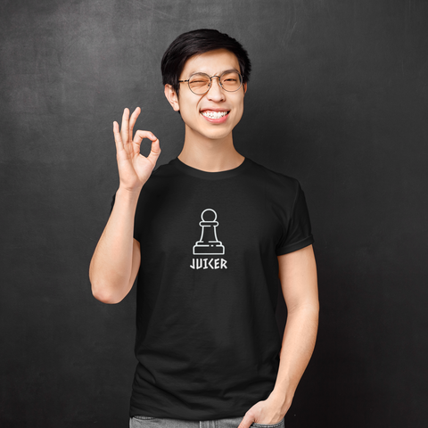 Juicer Chess t-shirt. Pwan chess t-shirt, personalized chess t-shirt