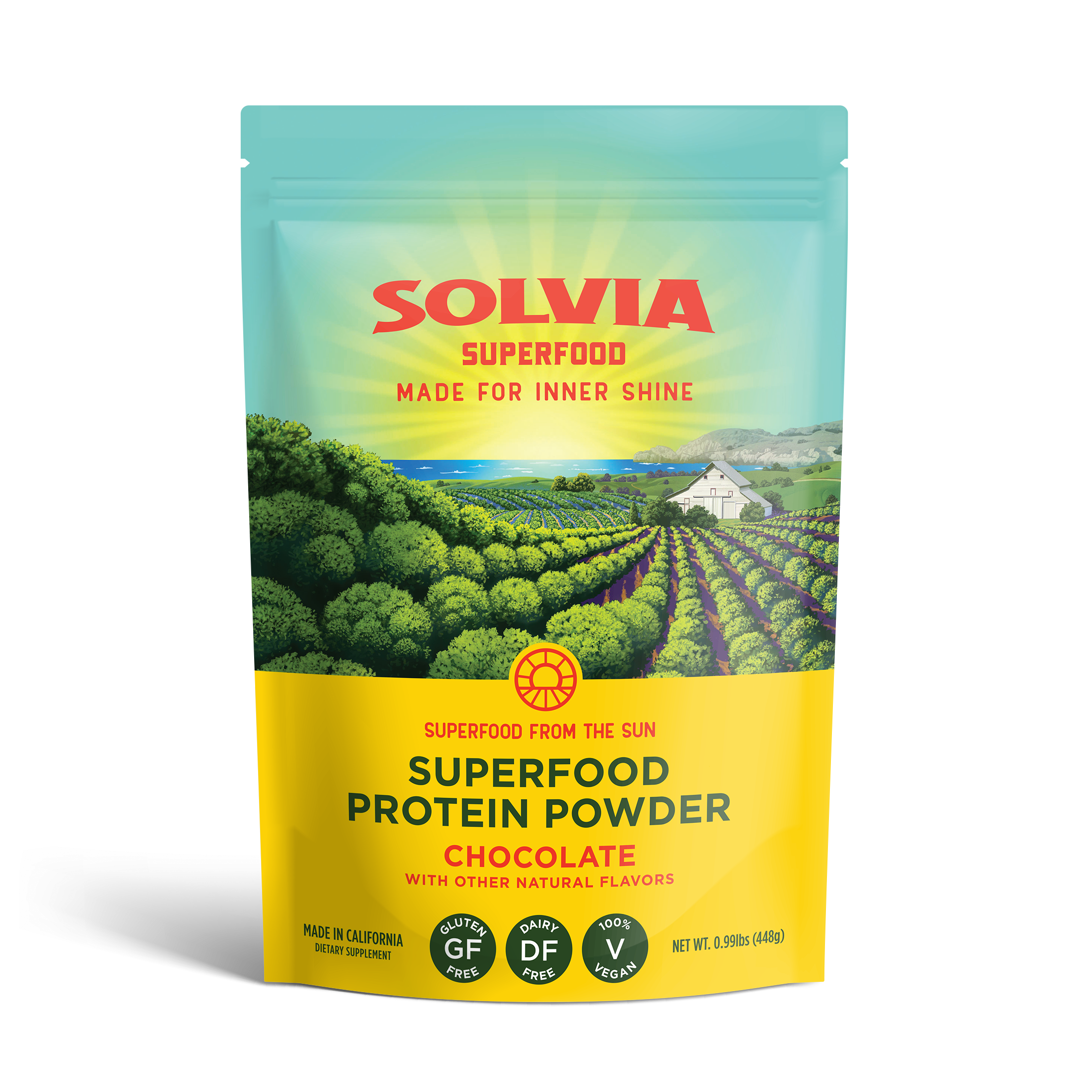 Mind Body and Soul Protein - Chocolate - Solvia Superfood product image