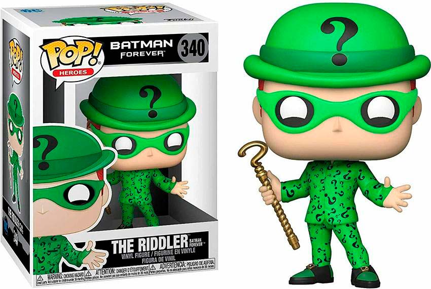 Funko Pop Heroes: Batman Forever - The Riddler (El Acertijo) – Big Bang  Planet Toys & Hobbies