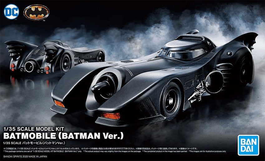 Modelo a escala 1/35 para armar: Batman 1989 - Batimovil – Big Bang Planet  Toys & Hobbies