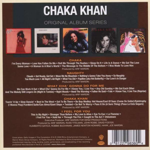 Osta Chaka Khan - Original Album Series (CD) levy netistä – SumashopFI