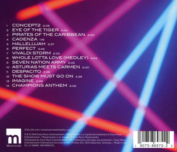 Osta 2 Cellos - Let There Be Cello (CD) levy netistä – SumashopFI
