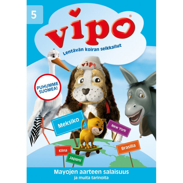 Vipo Lentävän Koiran Seikkailut 5. (DVD) elokuva – SumashopFI