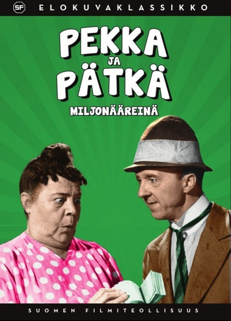 Pekka Ja Pätkä Miljonääreinä (DVD) elokuva – SumashopFI