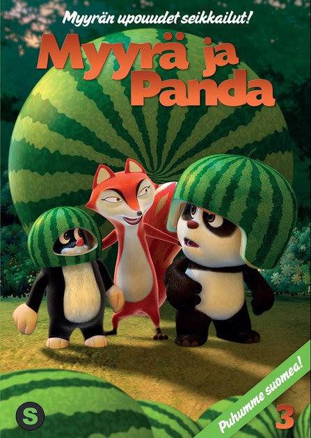 Myyrä Ja Panda - Vol 3 (DVD) elokuva – SumashopFI