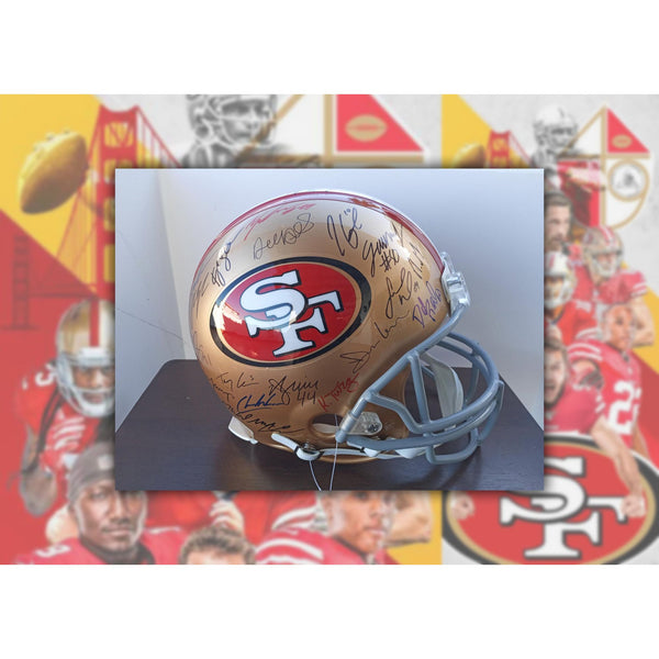 Ricky Watters Autographed San Francisco 49ers Mini Football Helmet - BAS  COA
