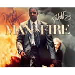 Load image into Gallery viewer, Denzel Washington and Dakota Fanning Man on Fire 8 x 10 signed photo with proof

