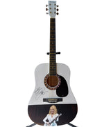 Load image into Gallery viewer, Dolly Parton one of a kind guitar signed
