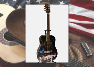 johnny cash signed guitar for sale