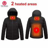 Men's Heated Hooded Coat - STORM - 13