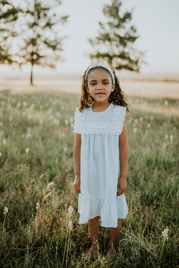 Ruffle hem dress