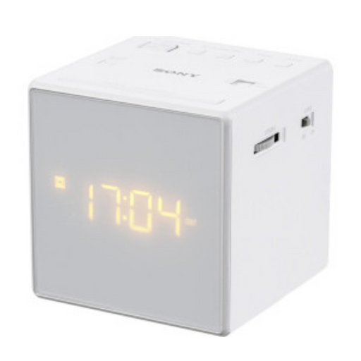Sony ICF-C1 Clock Radio - White — The Outlet Store