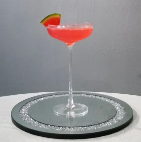 watermelon martini, coupe glass, cocktail