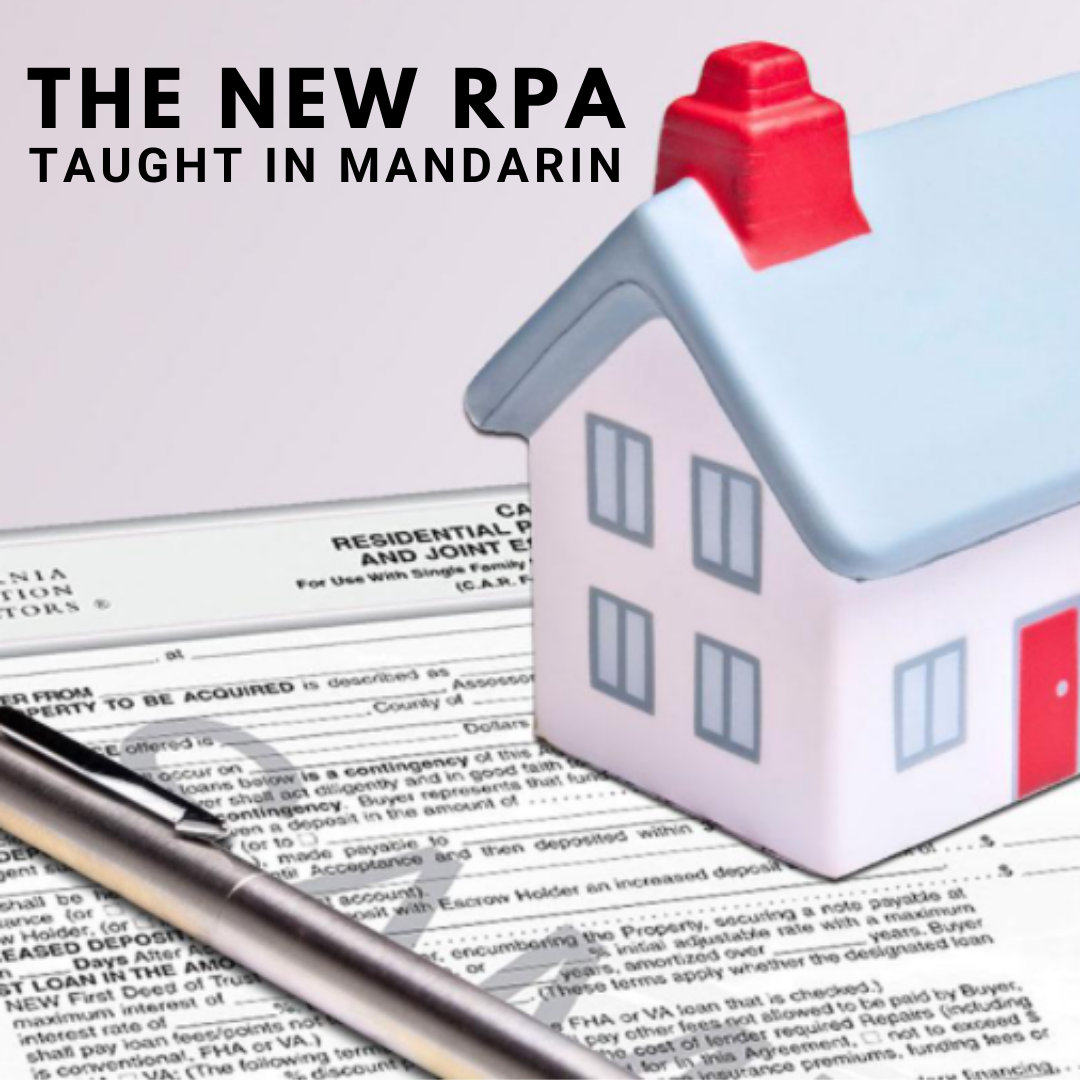 2/2 The NEW California Residential Purchase Agreement (RPA) Taught in