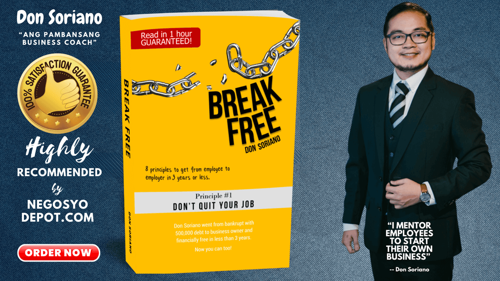 Don Soriano's Break Free Book