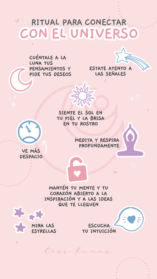 Ritual para conectar con el universo