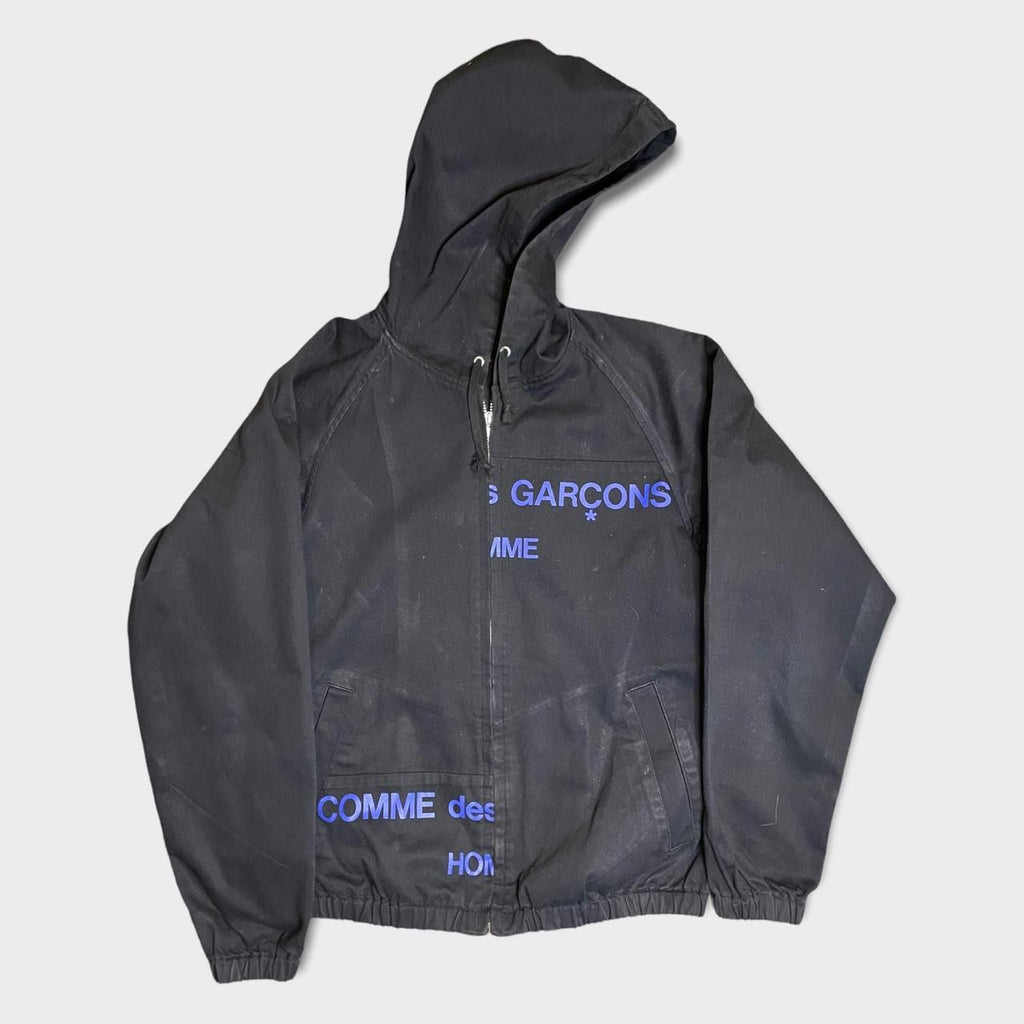 COMME des GARCONS HOMME ずらし スプリットロゴ パーカー | kamed.az