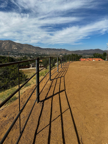 horse corral pipe panel fence