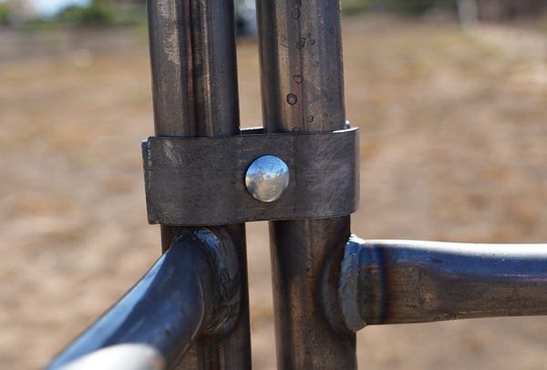 horse corral panel clamp