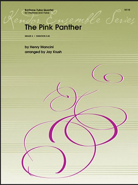 マンシーニ：ピンク・パンサーのテーマ【ユーフォニアム・チューバ四重奏】