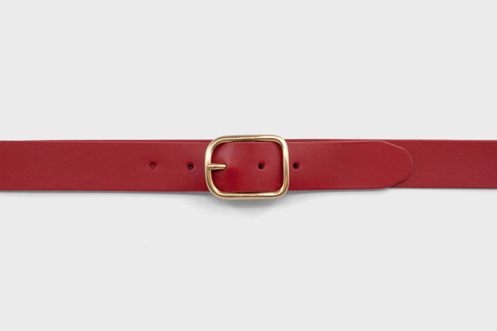 red leather belt atelier madre manuel dreesmann barcelona