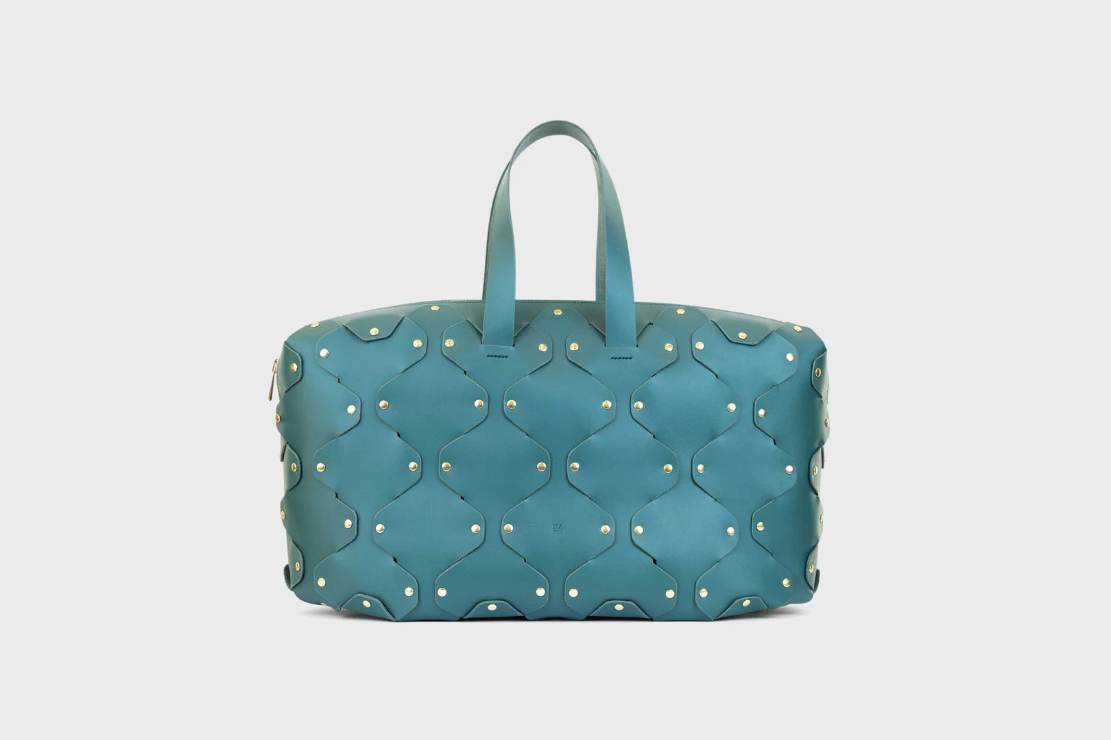 sea life blue leather bag atelier madre manuel dreesmann barcelona