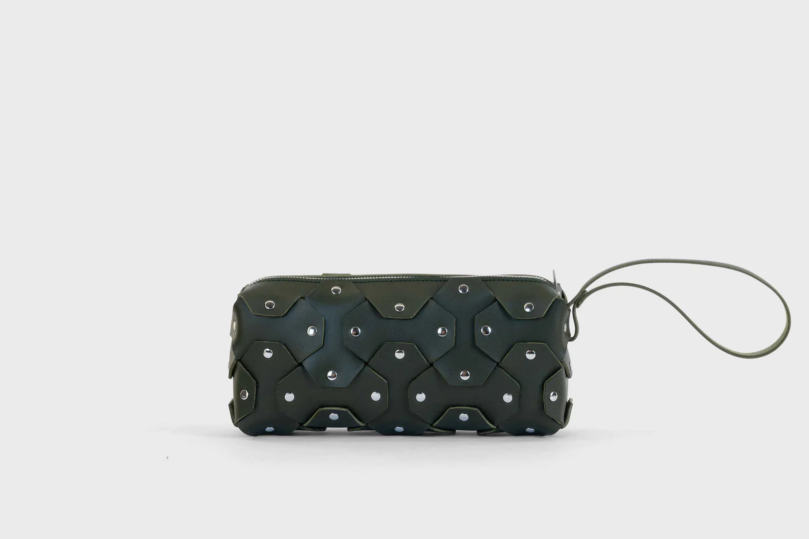 olive green leather handbag manuel dreesmann atelier madre barcelona