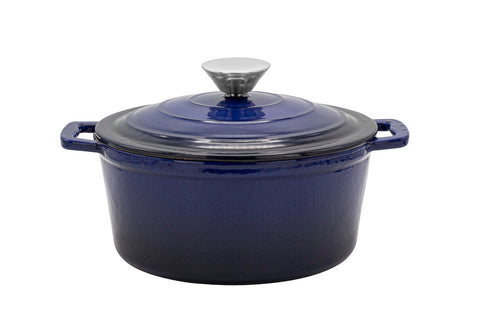 Dash of That® 10 inch Enameled Cast Iron Skillet - Blue, 10 in - Fry's Food  Stores