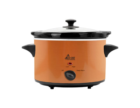 970117929M Better Chef 4 Quart Oval Slow Cooker with Removable