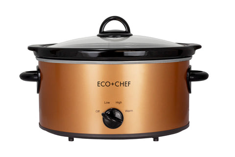 Copper Series 4 Quart Slow Cooker – Eco + Chef Kitchen